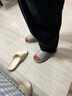优调拖鞋男足弓支撑居家防臭夏季浴室洗澡防滑情侣拖鞋女 陨石灰44-45 实拍图