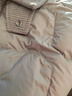 坦博尔轻薄羽绒服女短款翻领宽松舒适衬衫式女士外套330226D 青木棕175 实拍图