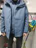 骆驼户外(CAMEL)冲锋衣男女防污防水三合一两件套冲锋衣男 A7W217127J 实拍图