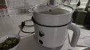 电煮锅电锅电火锅专用锅电炒锅多功能一锅宿舍电煮锅1-2人蒸煮一体 不粘内胆-单层+送蒸笼【可煎炒煮饭丨火锅】 实拍图