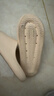 优调拖鞋男足弓支撑居家防臭夏季浴室洗澡防滑情侣拖鞋女 米白色37-38 实拍图