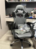 南皇电竞椅游戏椅子电脑椅人体工学椅可躺久坐舒服力学椅宿舍休闲办公 5代按摩款-6D扶手-科技布灰-4级气杆-155° 155-180度(含) 可旋转可升降扶手 -铝金脚 实拍图