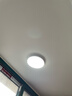 惠普精工三防吸顶灯led超薄简约圆形阳台卧室厨卫过道灯具23CM白光 实拍图