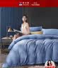 富安娜HOTEL系列床上四件套60S长绒棉纯棉贡缎酒店床品套件230*229cm 实拍图