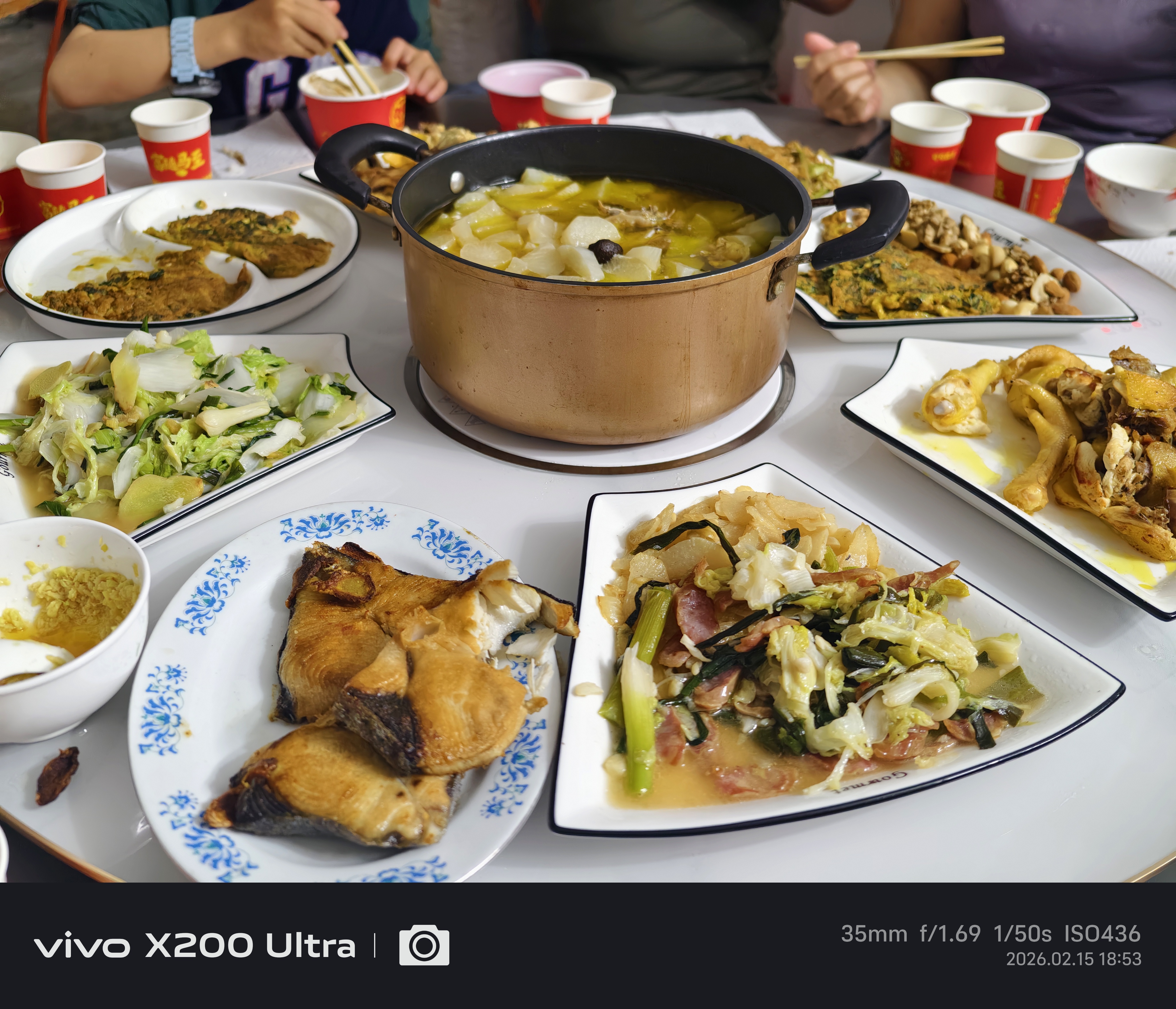 志高（CHIGO）白色大理石纹暖菜板带火锅加热板热菜板2025新款保温板电磁炉家用圆形餐桌转盘多功能 【90CM电磁炉2200W】电动旋转+大理石纹白 实拍图