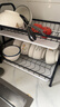 美厨物语厨房置物架碗碟收纳架碗架沥水碗筷柜收纳柜碗盘用具置物架大全 实拍图
