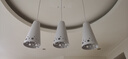 欧普照明（OPPLE）LED吊灯餐吊灯三头吸顶餐吊灯现代简约创意吧台繁星 另购E27光源 实拍图