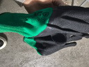 星工 浸胶劳保手套 耐磨防滑挂胶工业工地防护手套 12付XGS-J10 实拍图