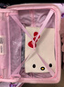银座Hello Kitty 凯蒂猫正版联名行李箱20英寸小型旅行箱万向轮拉杆箱 实拍图