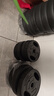 华亚（HUAYA） 哑铃男士杠铃套装可调节环保包胶手铃亚玲家用运动锻炼健身器材 一副两只总重40kg三用款【资深健身】 实拍图