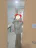 雪中飞羽绒服女短款马卡龙色连帽面包服2025冬新款廓形显瘦保暖 冰川蓝|5338 M /160/84A 实拍图