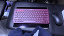 罗技（Logitech）时尚系列 K380 无线键盘 蓝牙办公键盘 女友 便携超薄键盘 笔记本键盘 红色 实拍图