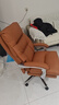 顾全电脑椅人体工学椅真皮办公椅可躺久坐舒适老板椅家用C570棕皮 实拍图