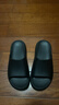 京东京造【3.5cm踩屎感】eva厚底拖鞋男士防臭休闲凉拖鞋夜色黑 40-41 实拍图