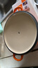 酷彩（Le Creuset）法国进口珐琅锅铸铁22/24/26cm圆形锅汤锅焖蒸炖煮锅煲汤微压锅 【3-5口之家】桔色 24cm 实拍图