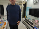 恒源祥100%纯羊毛绒衫纯羊毛衫男冬季高端商务针织打底衫圆领毛衣男 实拍图