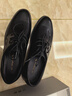 红蜻蜓真皮男鞋秋冬舒适商务休闲皮鞋高级正装德比鞋婚鞋WTA7376黑色41 实拍图