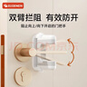 攸曼诚品（EUDEMON）儿童防开门神器安全锁防盗门防宝宝开门锁扣防打开窗户锁扣2个 实拍图