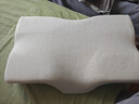 京东京造护颈蝶形枕 航天慢回弹记忆棉枕头枕芯颈椎枕成人加大记忆枕 实拍图