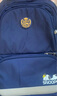 史努比（SNOOPY）小学生书包男孩学院风护脊减负1-4-6高年级儿童初中生双肩背包 蓝 实拍图