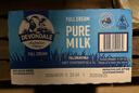德运（Devondale）全脂纯牛奶澳洲原装进口原生高钙1L*10盒/箱装早餐年货送礼 实拍图