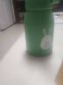 【京东物流送货上门】萌萌兔卡通水杯女牛奶玻璃杯创意便携杯子 绿色萌萌兔 330ml 1只 实拍图