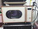 美的（Midea）小滋味微波炉烤箱一体机小型家用微波炉光波加热一级能效平板变频复古美拉德风C1G2 实拍图