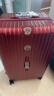 大嘴猴（paul frank）超大容量行李箱女拉链密码拉杆箱网红男轻音万向轮旅行箱学生皮箱 波尔多红/加大加宽/抑菌升级款 30英寸 实拍图