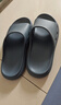 京东京造【3.5cm踩屎感】eva厚底拖鞋男士防臭休闲凉拖鞋 碳灰 40-41 实拍图