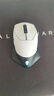 外星人（Alienware）AW610M 游戏鼠标 家用双模2.4G无线充电电竞鼠标 人体工学机械宏无线rgb高端外设 情人节礼物 白色 实拍图