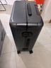 米家小米行李箱24英寸铝框拉杆箱大容量旅行箱男女万向轮密码箱子黑色 实拍图