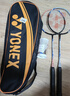 尤尼克斯（YONEX）羽毛球拍对拍全碳素弓箭套装比赛ARC5I蓝粉5U附手胶尼龙球拍包 实拍图