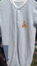 班杰威尔婴儿衣服春秋季夹棉连体衣宝宝保暖哈衣爬服 保暖蓝熊2件套 90码 实拍图