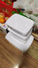 佳帮手冰箱保鲜盒食品级抗菌收纳盒专用密封水果蔬菜冷冻盒1000ml3只装 实拍图