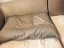 京东京造维他棉枕套 100%纯棉A类抗菌全棉枕巾枕头套 一对装 松露棕 实拍图