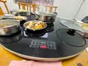 芝梵饭菜保温板加热菜板保温板暖菜板家用带电磁炉火锅暖菜板+火锅+自动旋转家庭旋转餐桌加热转盘 黑丨90CM【电动+手动旋转】电磁炉火锅款 实拍图