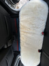 汽车冬季毛绒坐垫座椅车载座垫子座椅套四季通用兔毛羊毛座套 【米白色】加厚毛绒 前后三件套 实拍图