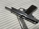 新款AQK1911黄河牌高端发射器模型正品玩具枪全冰凉安全模型手枪 十代精调版力量王（镜面银） 实拍图
