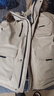 京东京造进口极寒95鹅绒服羽绒服男外套女冬季新款中长款新年 燕麦卡 XL 实拍图