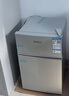 荣事达（Royalstar）小冰箱小型家用出租房双门一级能效宿舍冷藏冷冻两用节能电冰箱 38A122【一级能效】【三天不到1度电】银 实拍图