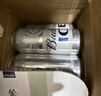 百威啤酒冰啤酒500ml*18听+淡色拉格450ml*3听组合装京东自营元宵送礼 实拍图