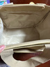 鹏境帆布手提包外出简约小巧饭袋包立体手拎包通勤加厚上班便当宝妈 搞怪小熊小方包【卡其色】 实拍图