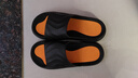 回力运动拖鞋男浴室内户外穿减震防滑厚底凉拖鞋HL3967黑黄色46-47码 实拍图