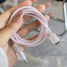 弗烟粉蝴蝶结数据线苹果16充电器保护套20适用充电线防折断1415缠绕线 三件套【线夹+保护绳】 波点【小粉蝴蝶结】 实拍图