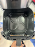 美的（Midea）空气炸锅蒸汽炎烤2.0免翻面26新款 0氟陶瓷涂层家用大容量6.5L 可视窗口烤箱蒸烤一体MF-KZC6518 实拍图