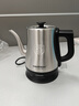 金灶（KAMJOVE） 茶艺专用泡茶烧水壶优雅长嘴电热水壶随手泡开水壶自动断电热水壶煮水壶家用1L 1L T-93（不锈钢色） 实拍图