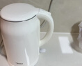 美的（Midea）电热水壶养生母婴级316L内胆双层无缝一体家用烧水壶1.7L大容量自动智能断电泡茶年货 SH17M301PRO 实拍图