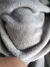 京东京造撸猫毯 法兰绒猫感A类可洗夏季午休空调毯沙发毯小灰灰 1x1.4m 实拍图