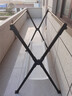 佳帮手晾衣架落地晾晒架铝合金伸缩折叠室内外阳台移动晾衣杆晒网款 实拍图