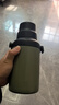 小米大肚保温杯 户外保温水壶 双饮保冷杯  316L便携水杯 橄榄绿 1L 实拍图